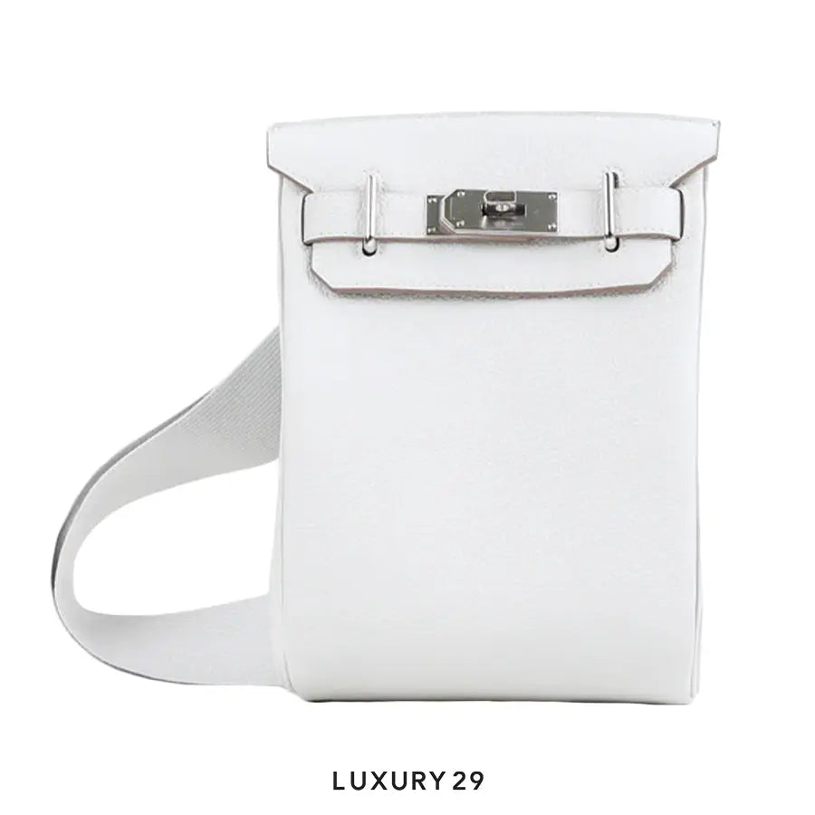 Hermes Hac A Dos PM Backpack Gris Pale