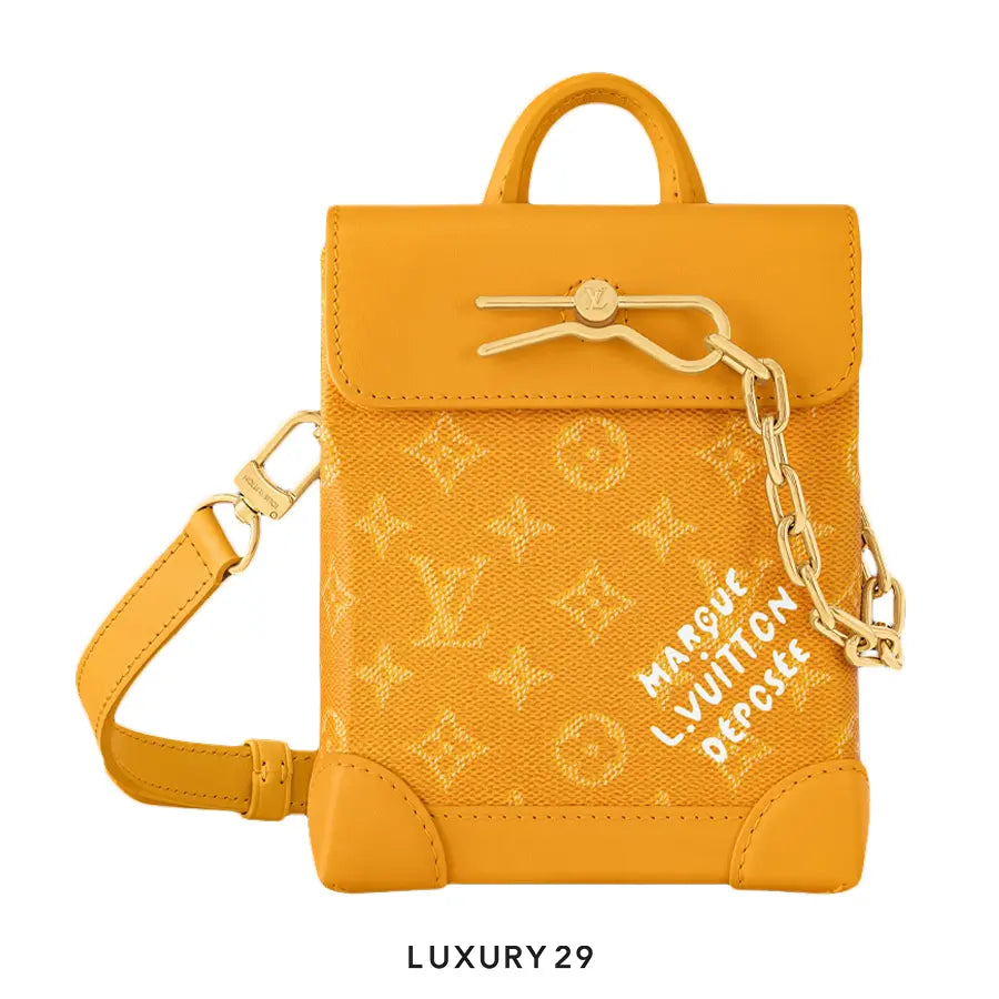 Louis Vuitton LV Nano Steamer Monogram Canvas Yellow LOUIS VUITTON Luxury29
