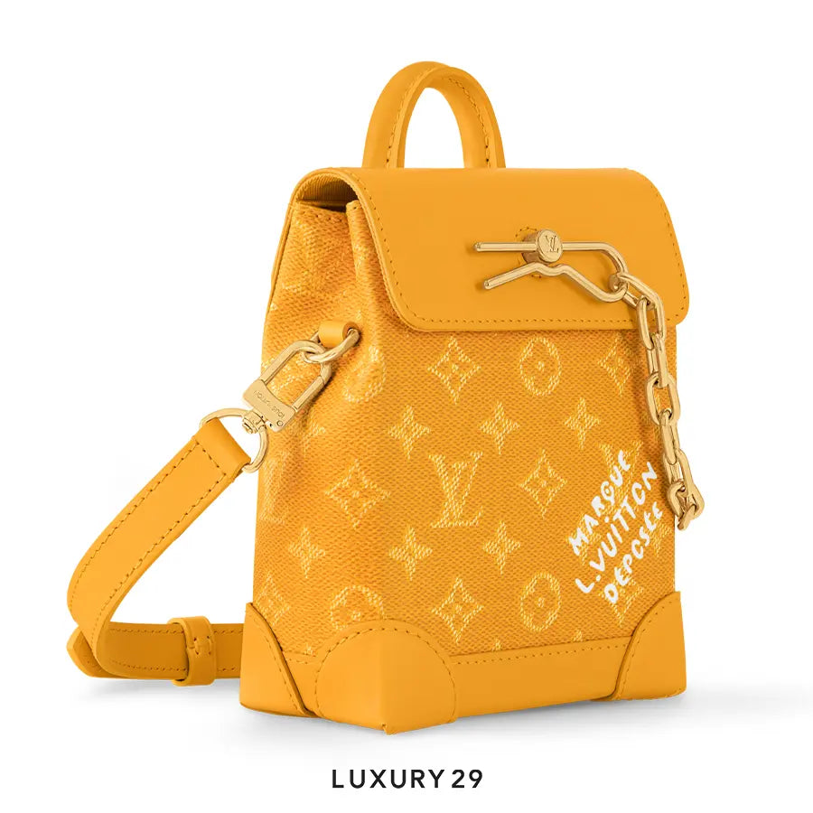 Louis Vuitton LV Nano Steamer Monogram Canvas Yellow LOUIS VUITTON Luxury29