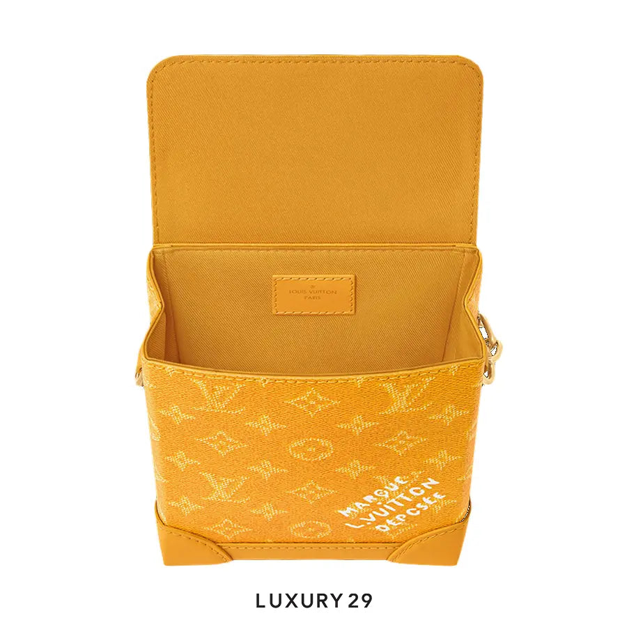 Louis Vuitton LV Nano Steamer Monogram Canvas Yellow LOUIS VUITTON Luxury29