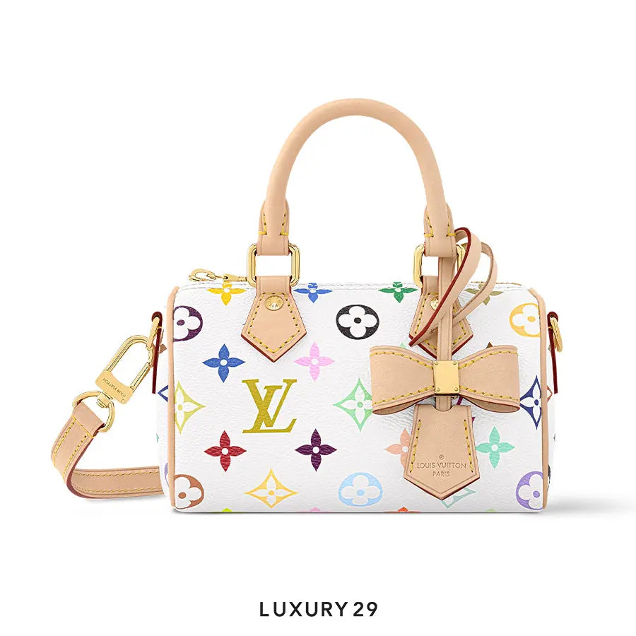 Louis Vuitton LV x TM Nano Speedy Monogram coated canvas