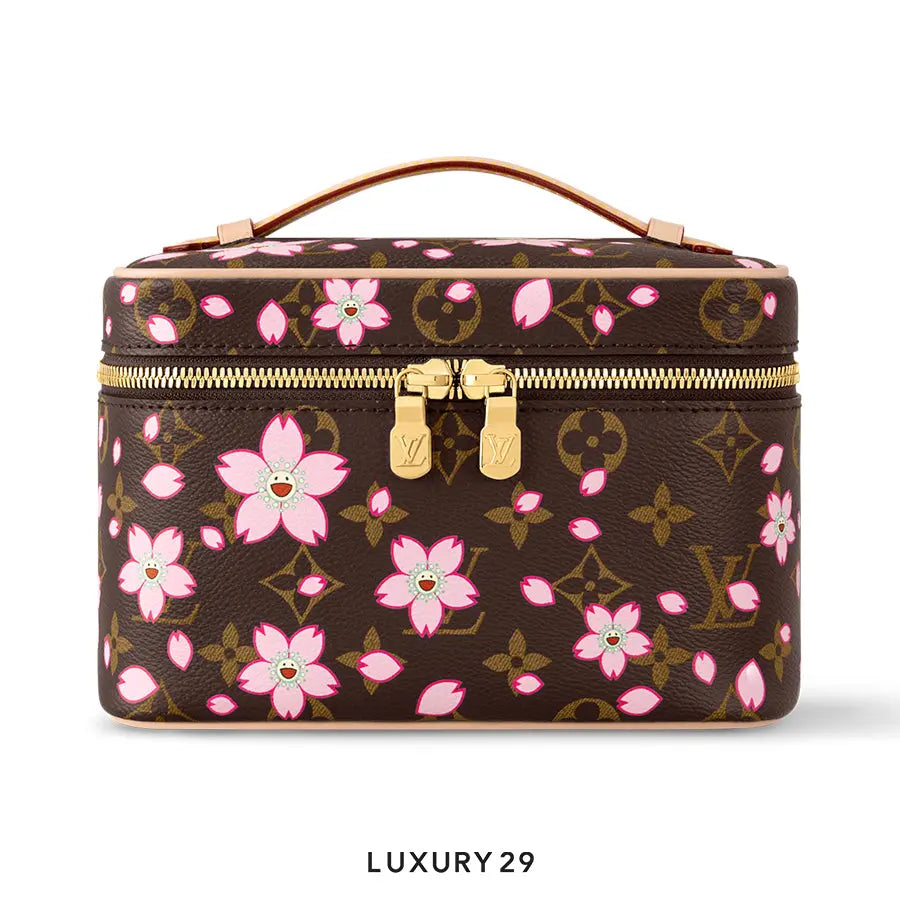 LOUIS VUITTON LV x TM Nice Mini Sakura Brown
