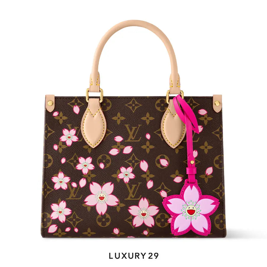 LOUIS VUITTON LV x TM - OnTheGo PM bag Sakura Brown