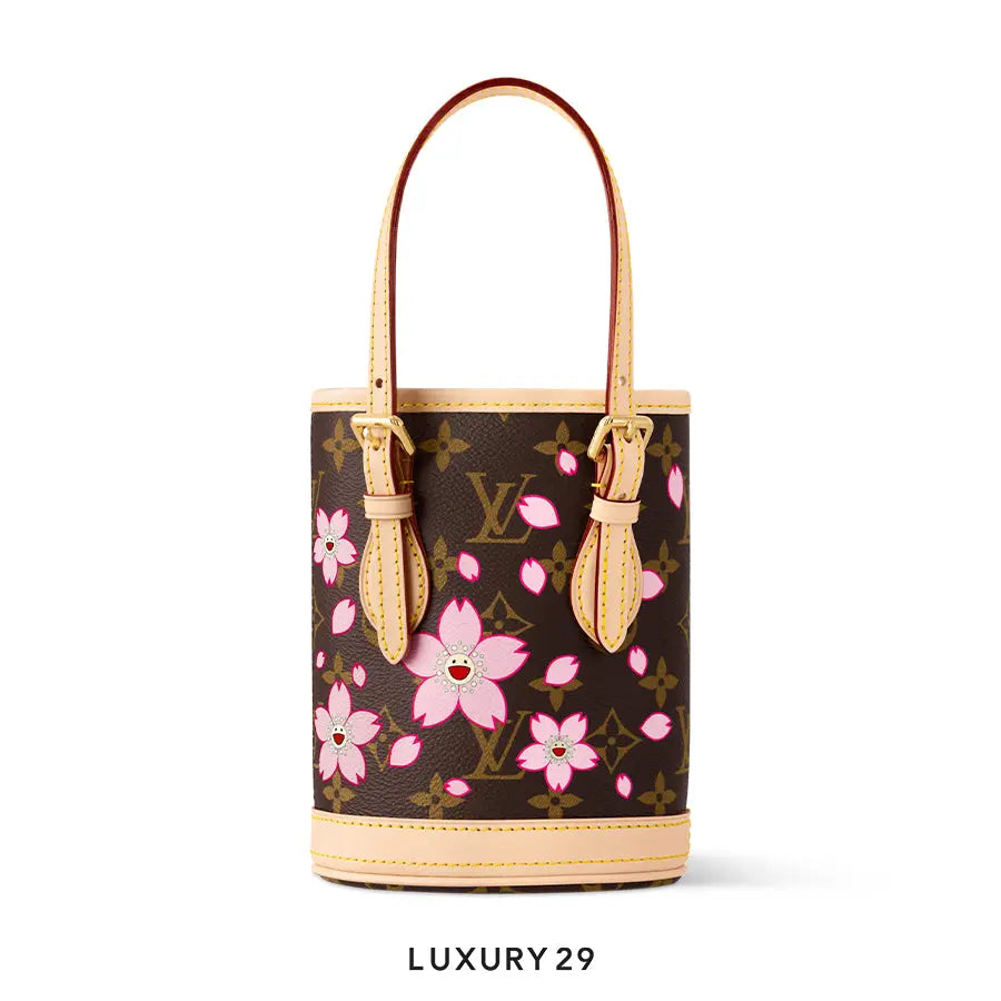 LOUIS VUITTON LV x TM - Nano Bucket Bag Sakura Brown