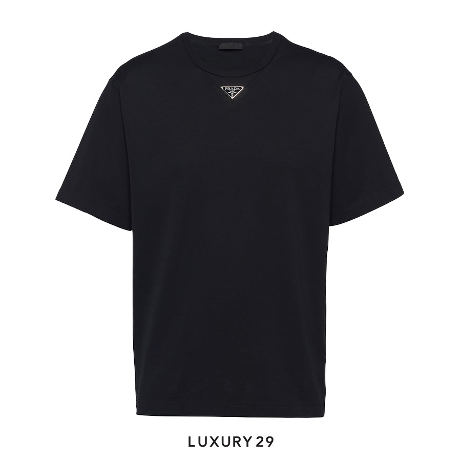 Prada Cotton T-shirt Nero