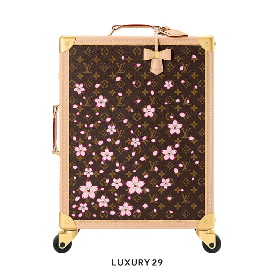 Louis Vuitton LV x TM Rolling Trunk Bag Brown