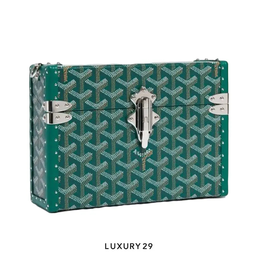Goyard Cassette Trunk Bag Green