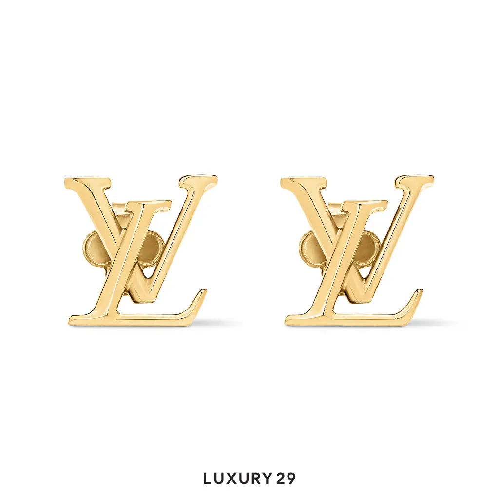 Louis Vuitton LV  Iconic Earrings In Gold-Color Hardware
