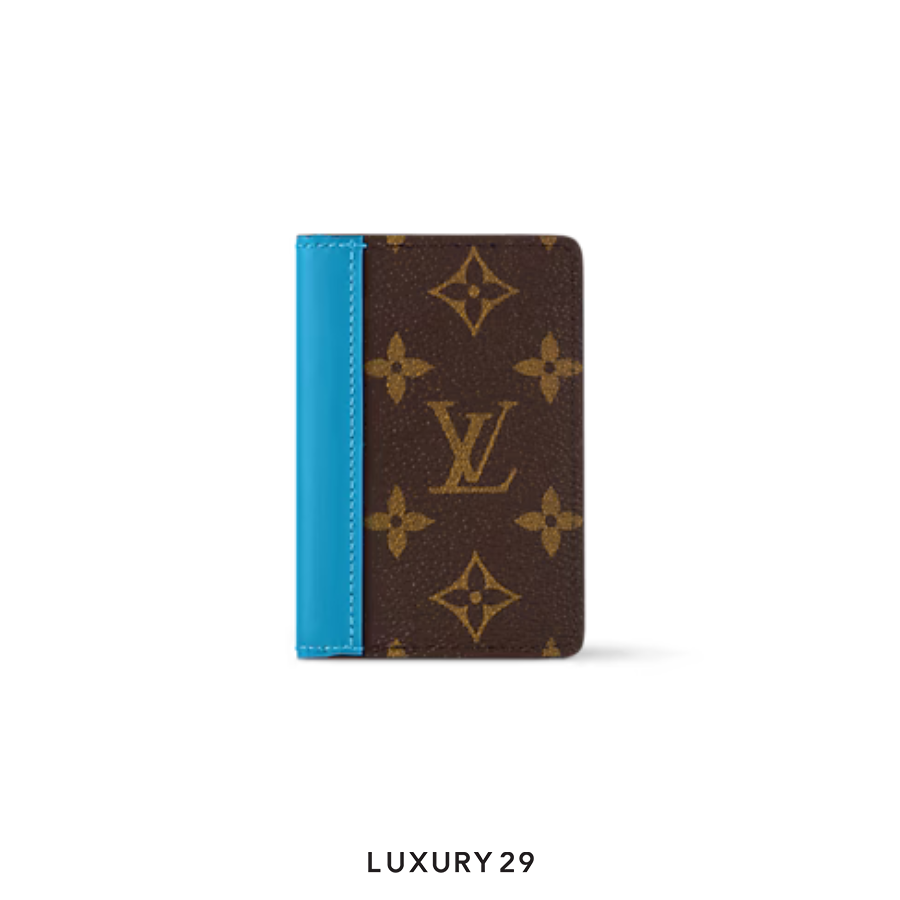 Louis Vuitton LV Pocket Organizer Gaston Blue LOUIS VUITTON