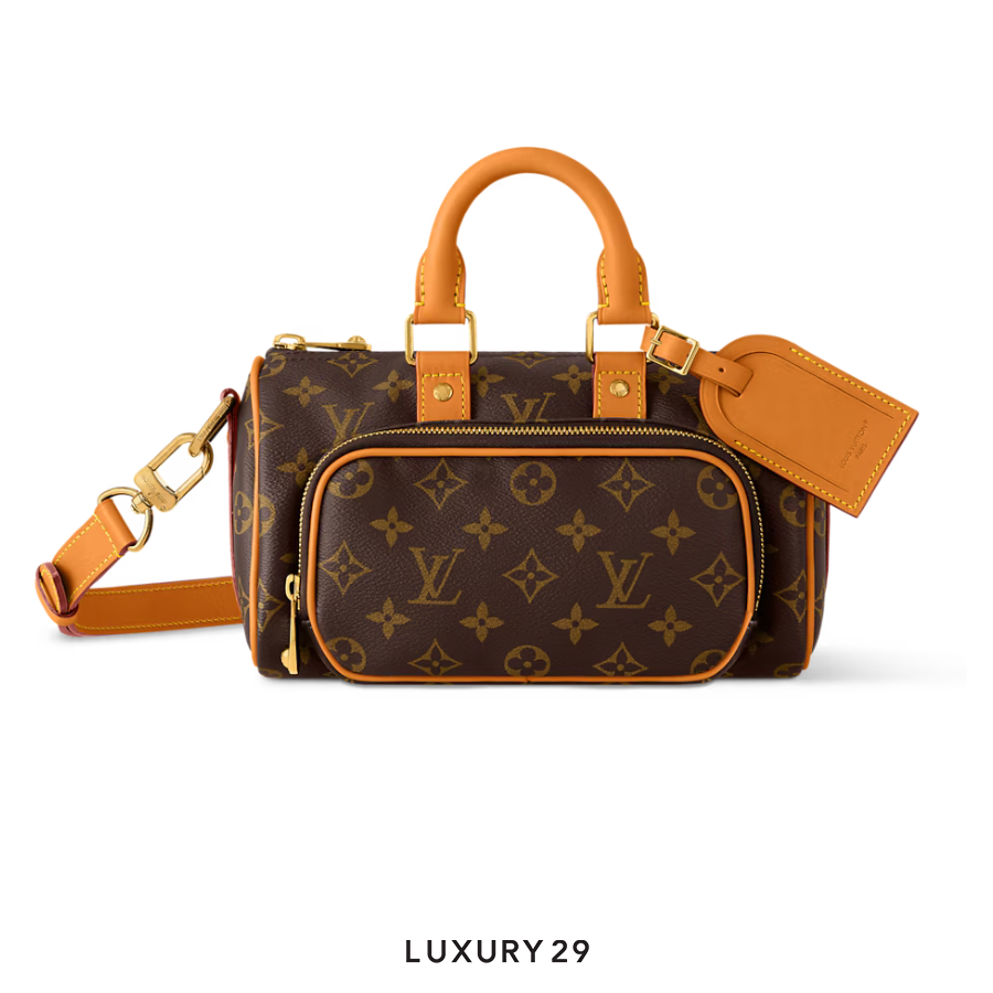 Louis Vuitton LV Keepall Bandouliere 25 Brown