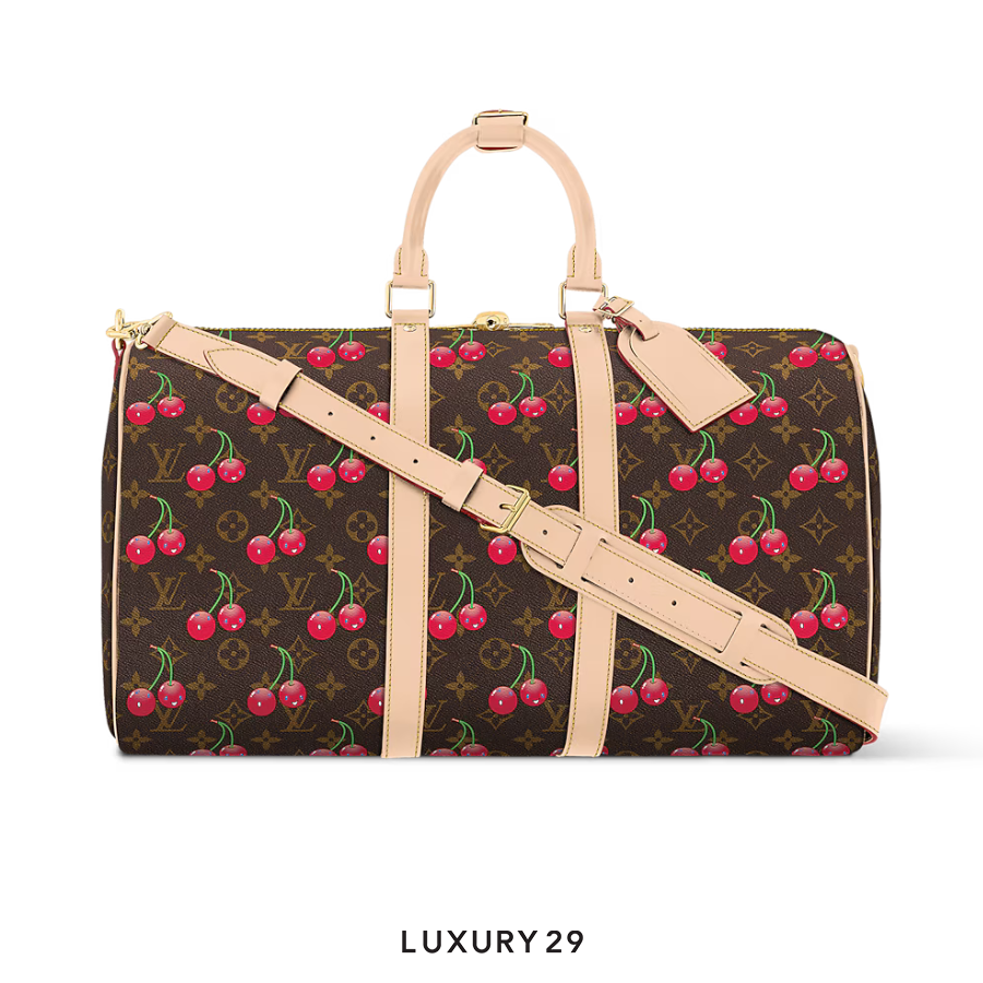 Louis Vuitton LV x TM - Keepall Bandouliere 45 Bag Monogram Canvas Brown LOUIS VUITTON