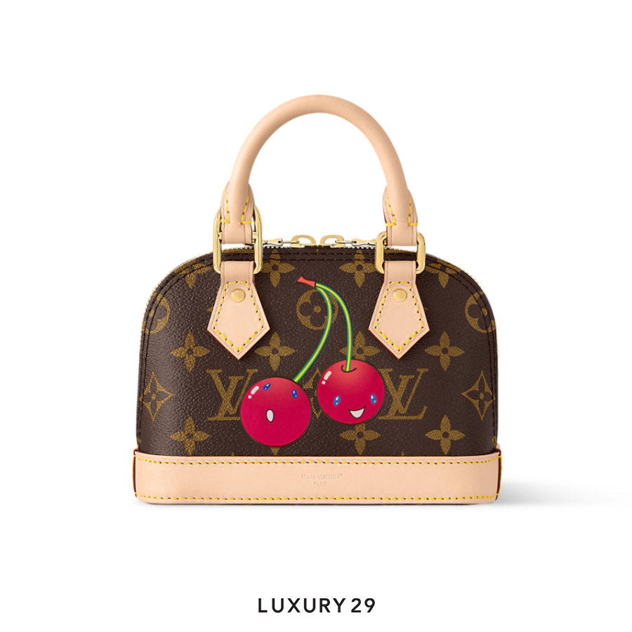 Louis Vuitton LV x TM Nano Alma Monogram coated canvas Brown LOUIS VUITTON