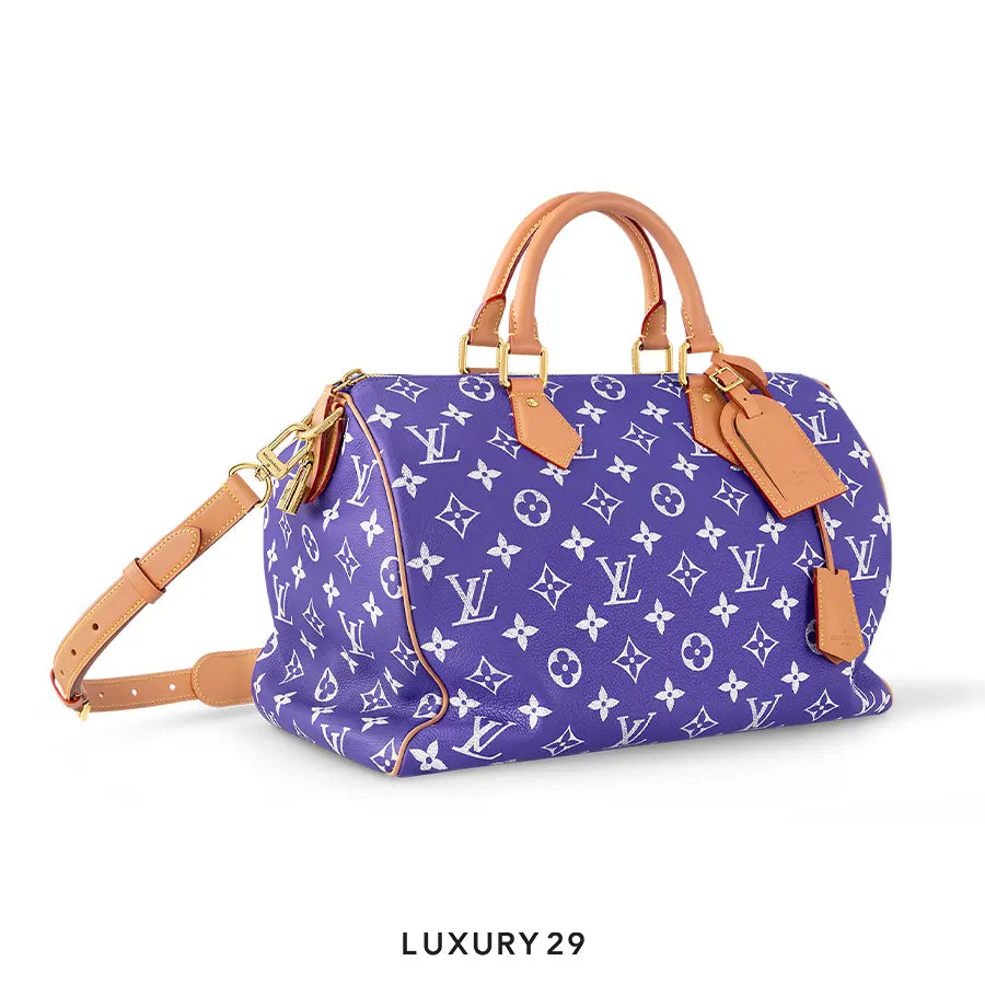 Louis Vuitton LV Speedy P9 Bandouliere 40 Amethyst Purple LOUIS VUITTON