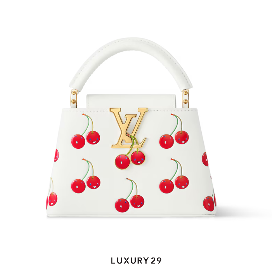 Louis Vuitton LV x TM - Capucines Mini Cowhide leather White LOUIS VUITTON