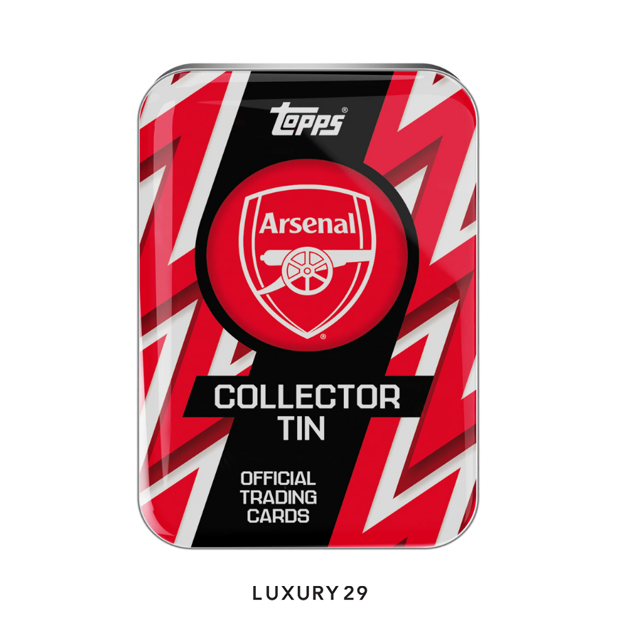 Topps 2025/26 Arsenal Collector Tin TOPPS Luxury29