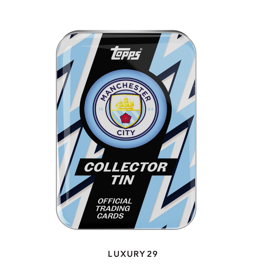 Topps 2025/26 Manchester City Collector Tin TOPPS Luxury29
