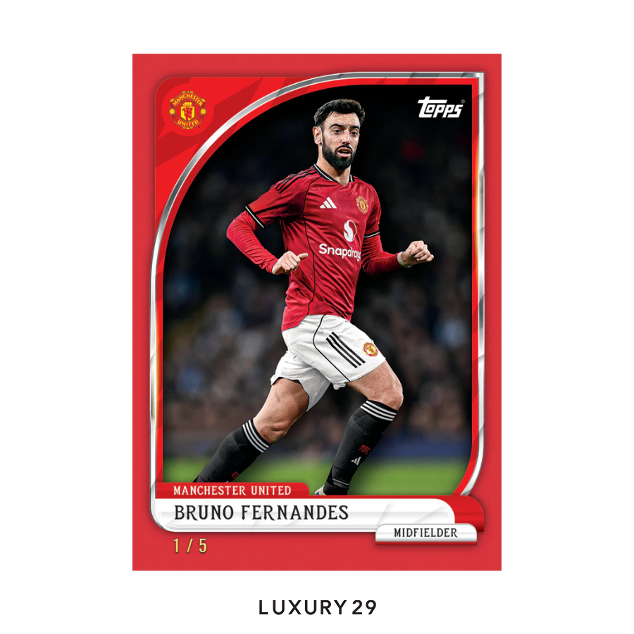 Topps 2025/26 Manchester United Collector Tin TOPPS Luxury29