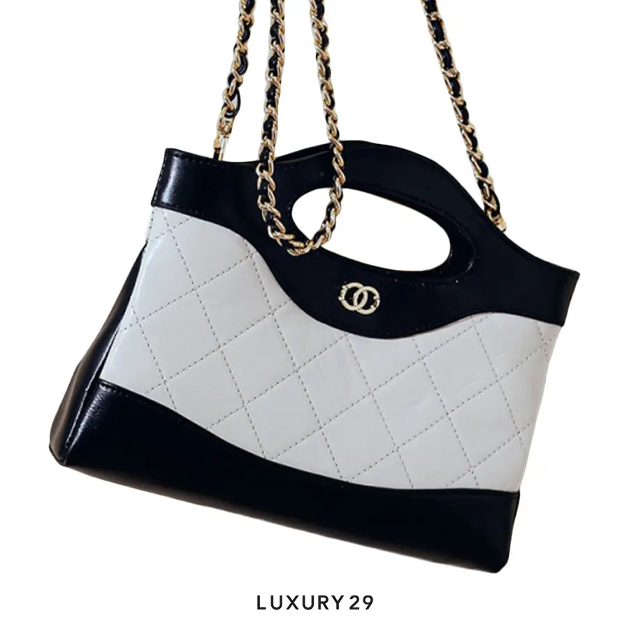 Chanel Micro Women’s Vintage Quilted Crossbody Chain Handbag in Wax Genuine Leather CHANEL