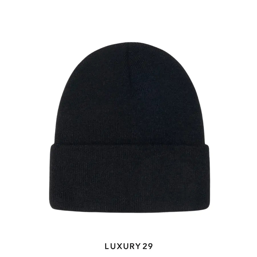 STUSSY CUFF BEANIE STOCK BLACK STUSSY