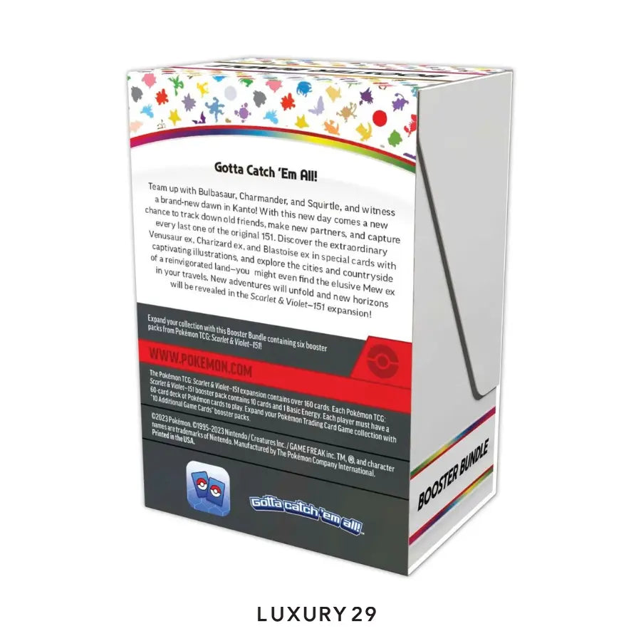 Pokemon TCG: Scarlet & Violet-151 Booster Bundle POKEMON Luxury29