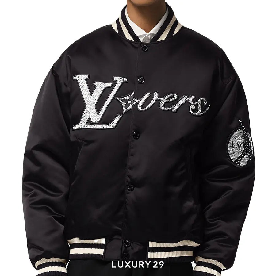 Louis Vuitton LV Embroidered Nylon Baseball Blouson LOUIS VUITTON