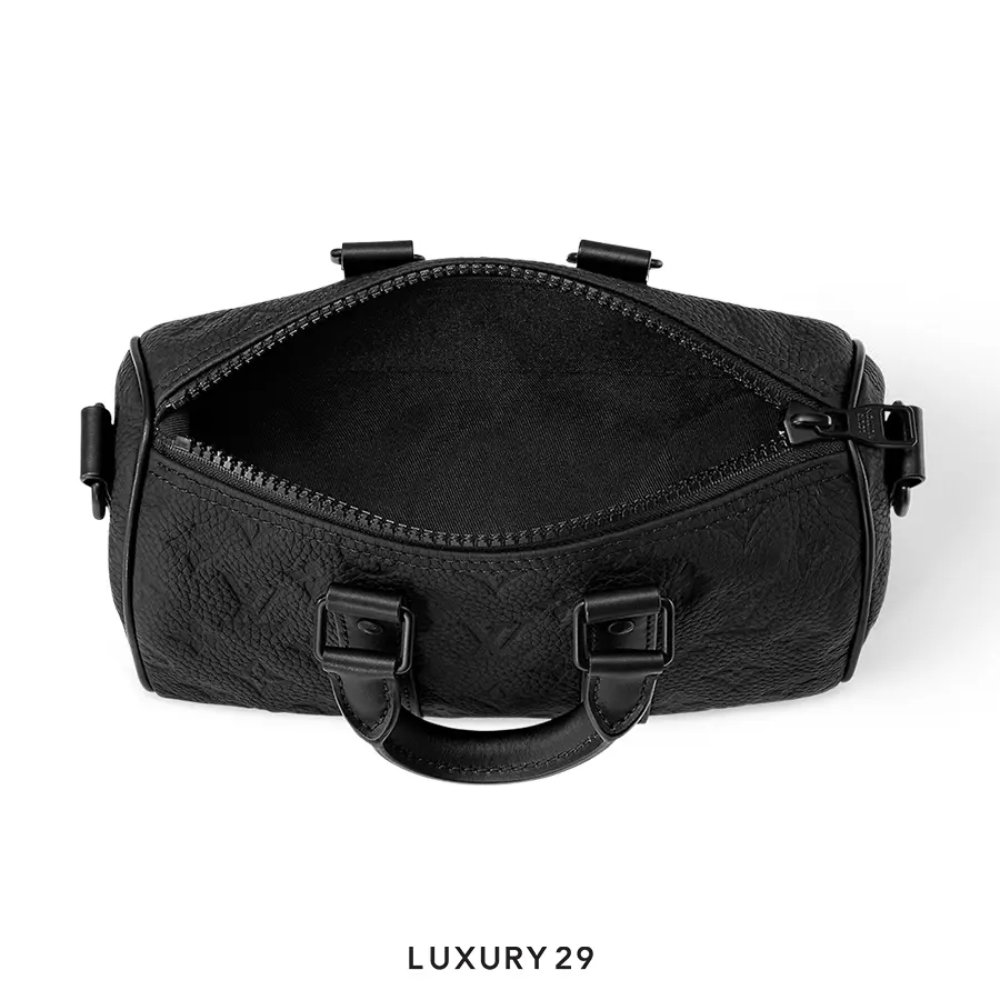 Louis Vuitton LV Keepall Bandouliere 25 Black LOUIS VUITTON Luxury29
