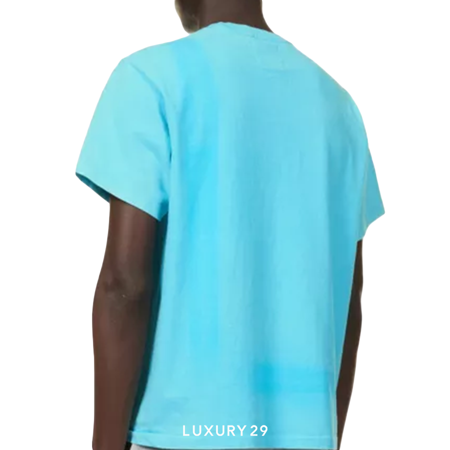Gallery Dept. Vintage Logo Painted Tee Turquoise GALLERY DEPT.