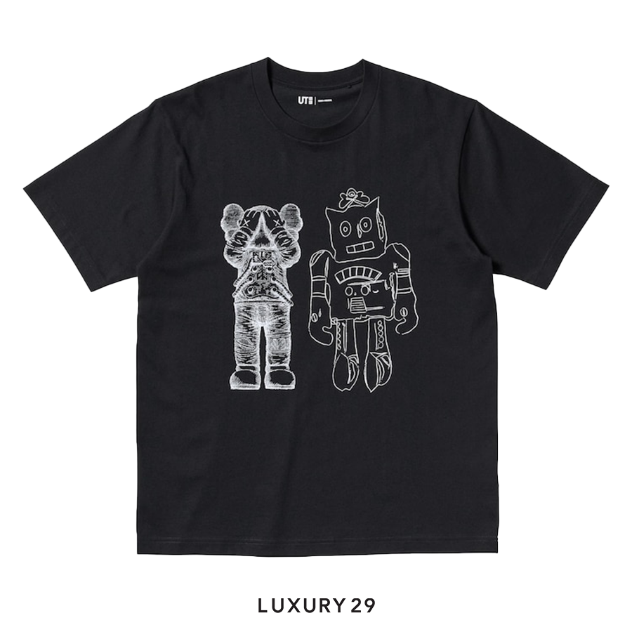 Uniqlo KAWS + Warhol UT (Short Sleeve Graphic T-Shirt) Black UNIQLO