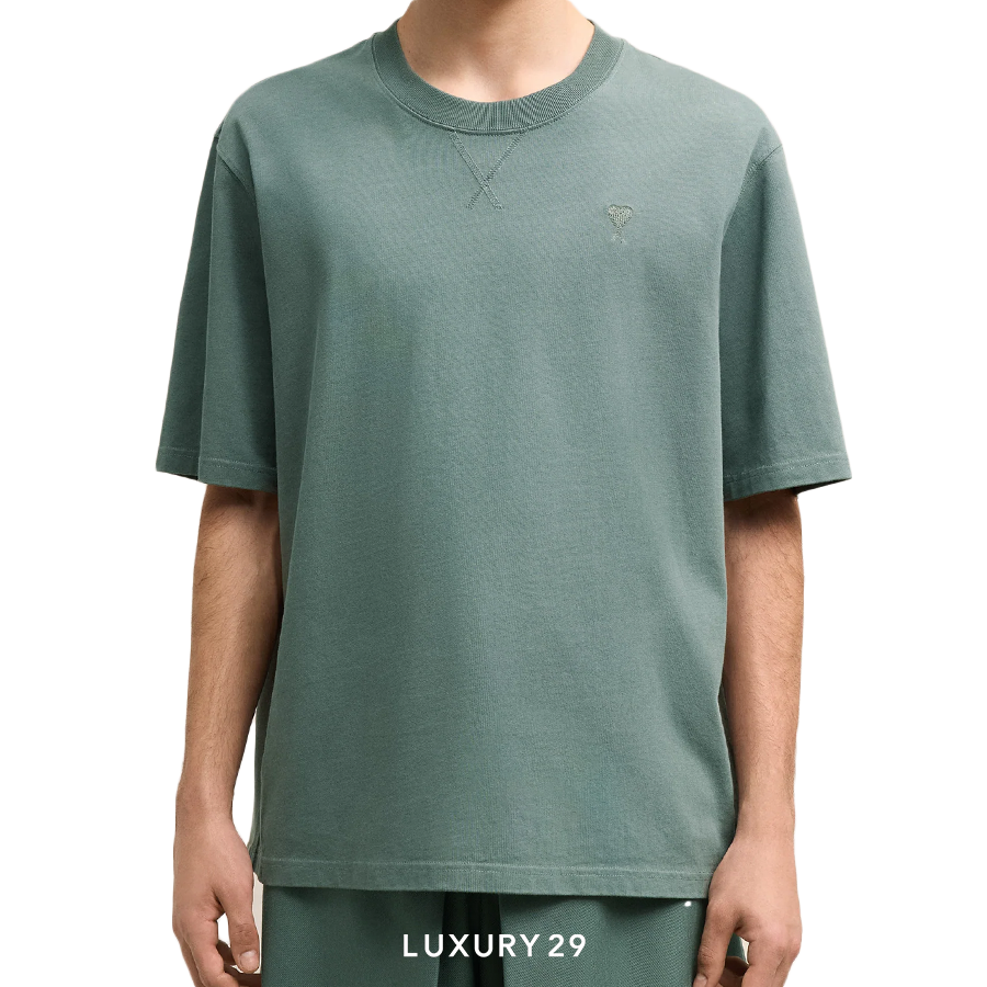 AMI DE COEUR T-SHIRT ANTIQUE CLAY AMI Luxury29
