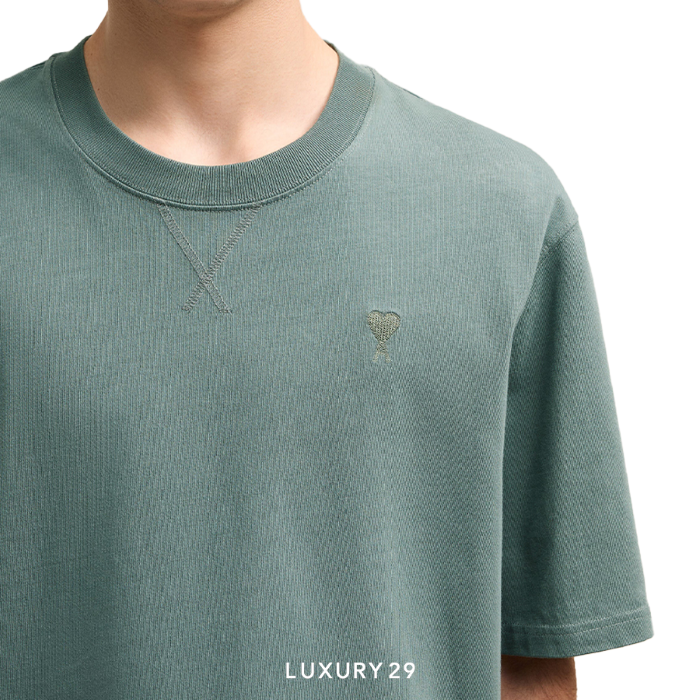 AMI DE COEUR T-SHIRT ANTIQUE CLAY AMI Luxury29