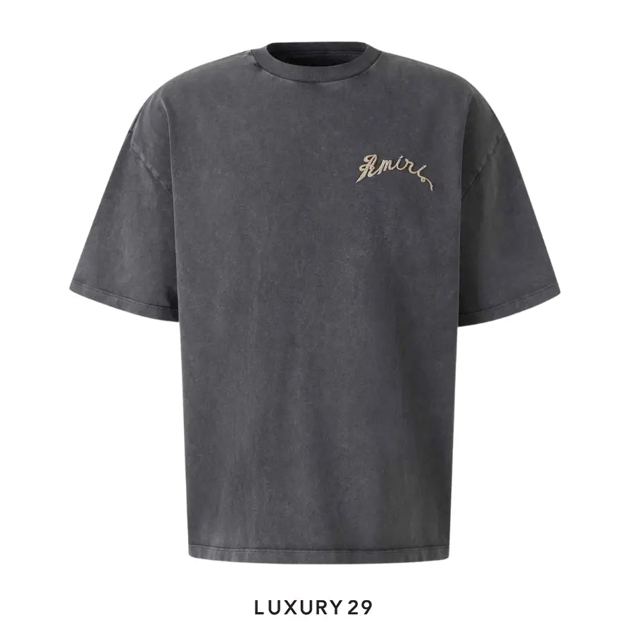 AMIRI Dragon Oversized Tee Black