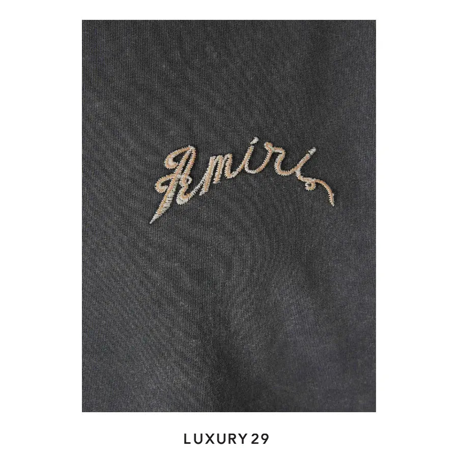 AMIRI Dragon Oversized Tee Black