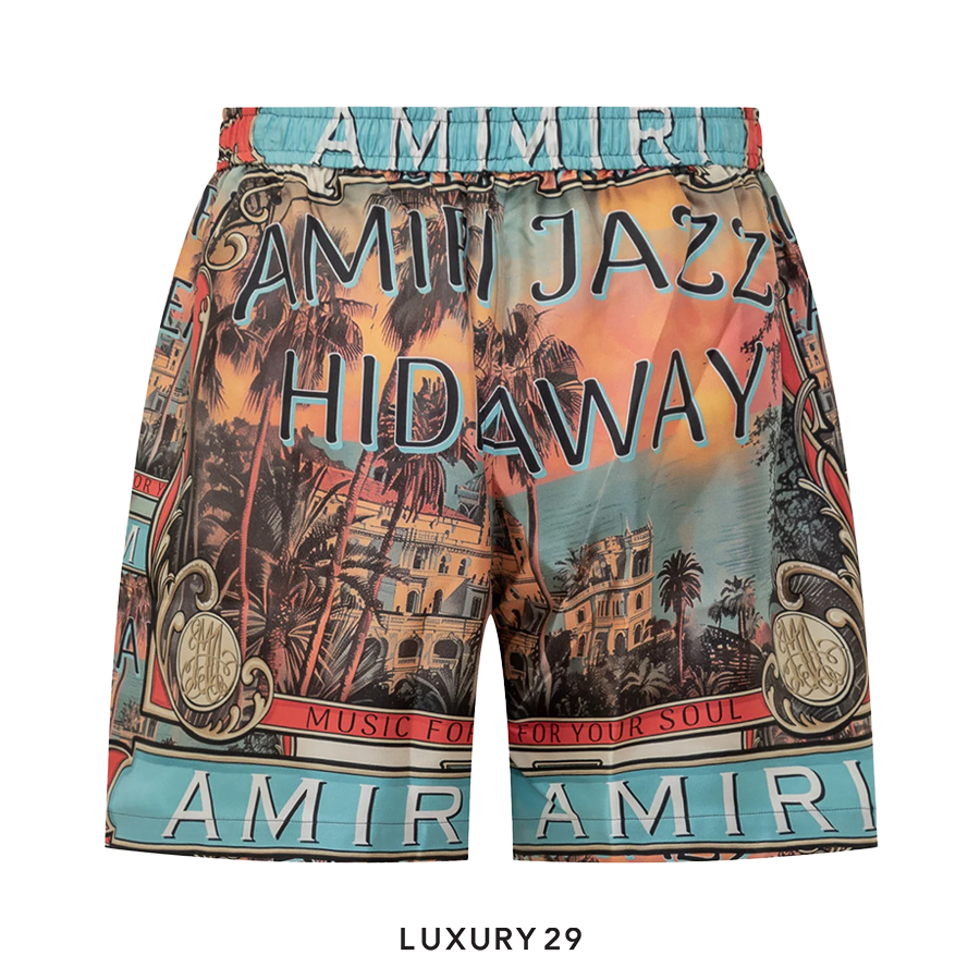 AMIRI JAZZ HIDEAWAY SHORT AMIRI