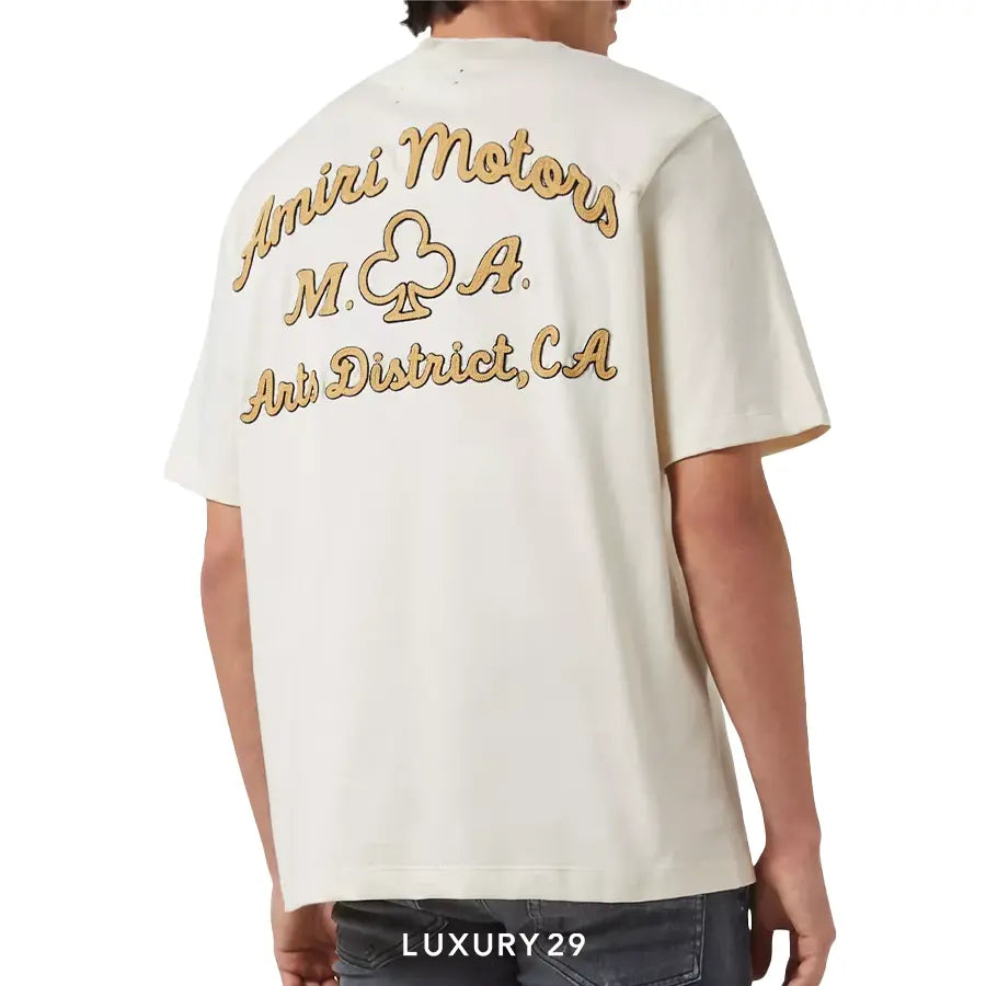 AMIRI MOTORS TEE OFF-WHITE AMIRI