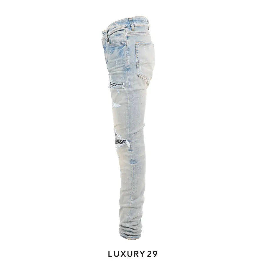 AMIRI MX1 BANDANA JEAN/CLAY INDIGO AMIRI