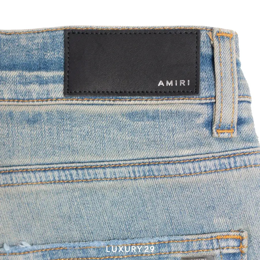 AMIRI MX1 BANDANA JEAN/CLAY INDIGO AMIRI