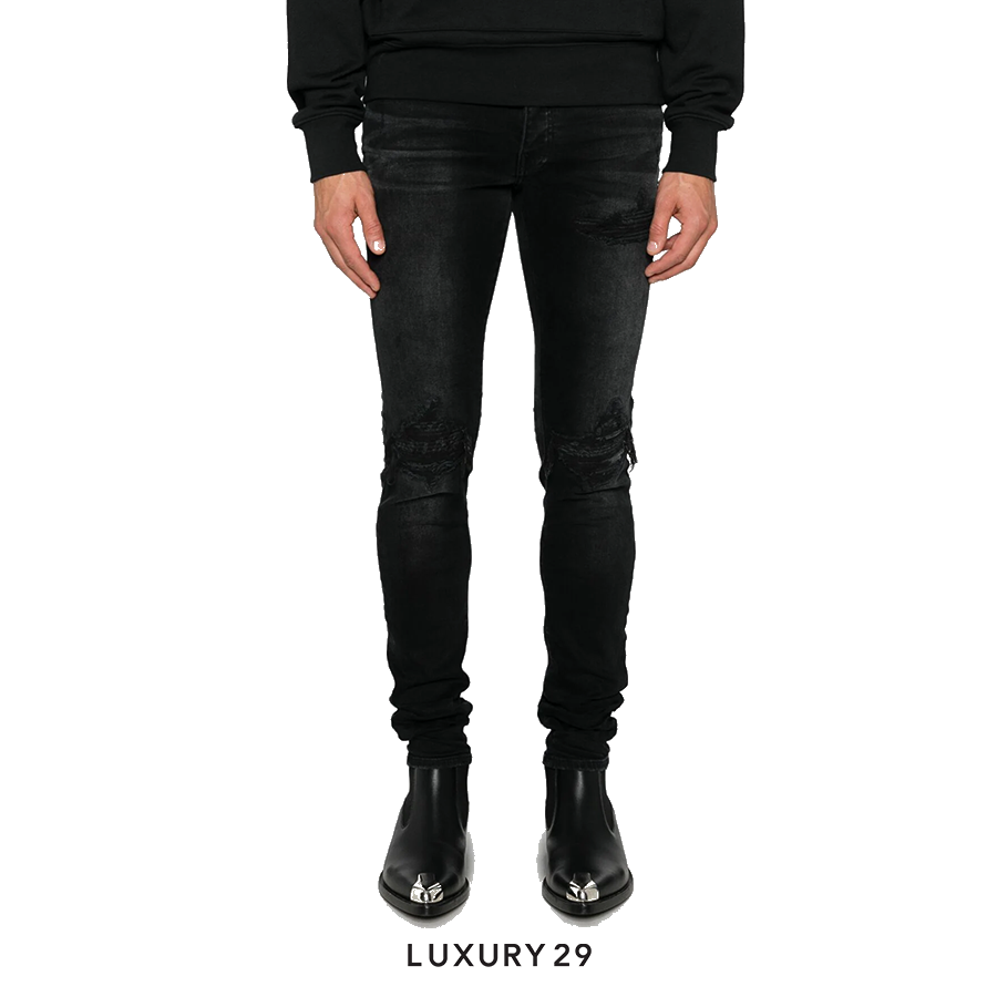 AMIRI MX1 Bandana Jacquard jeans AMIRI
