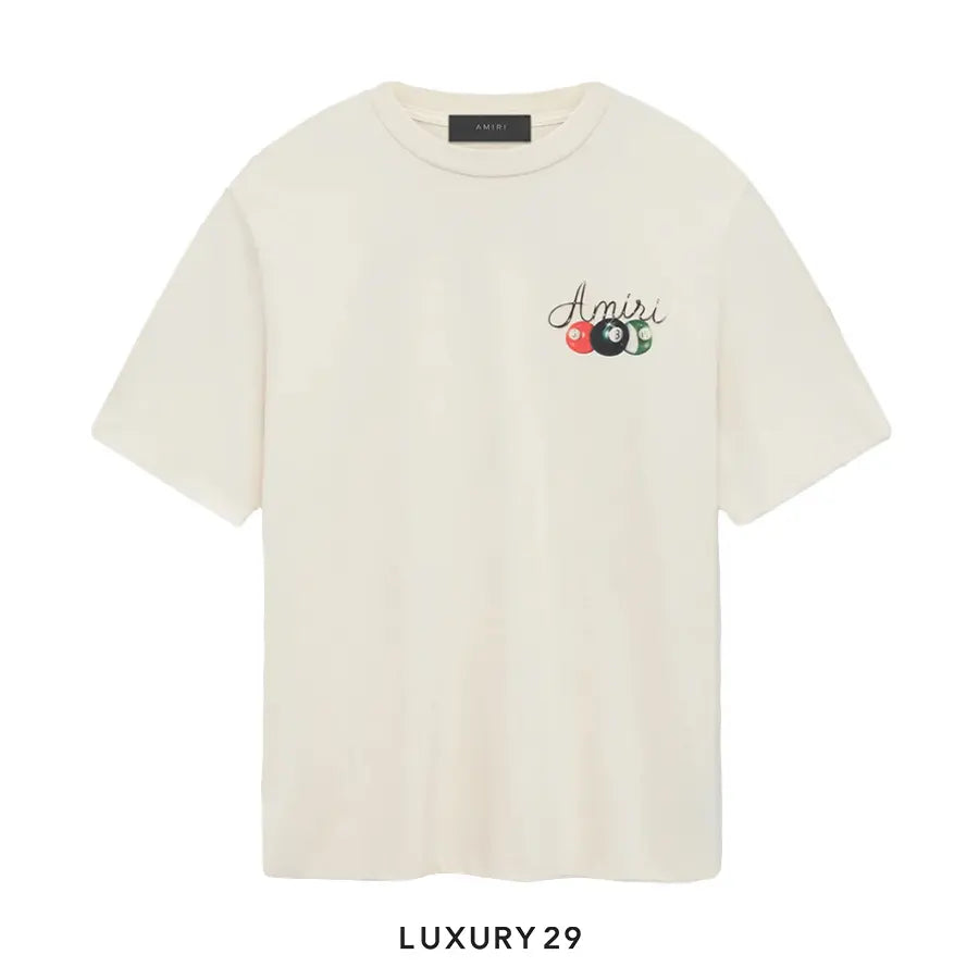 AMIRI Pool Cue Tee Cream