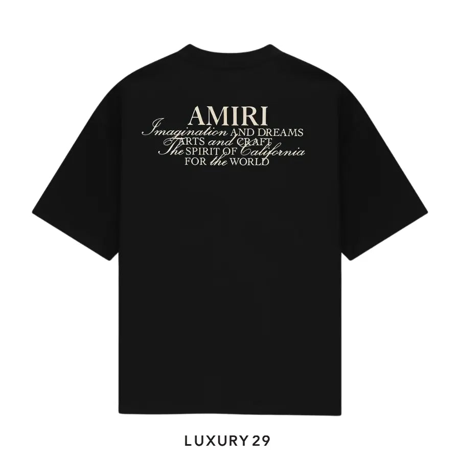 AMIRI SPIRIT TEE Black