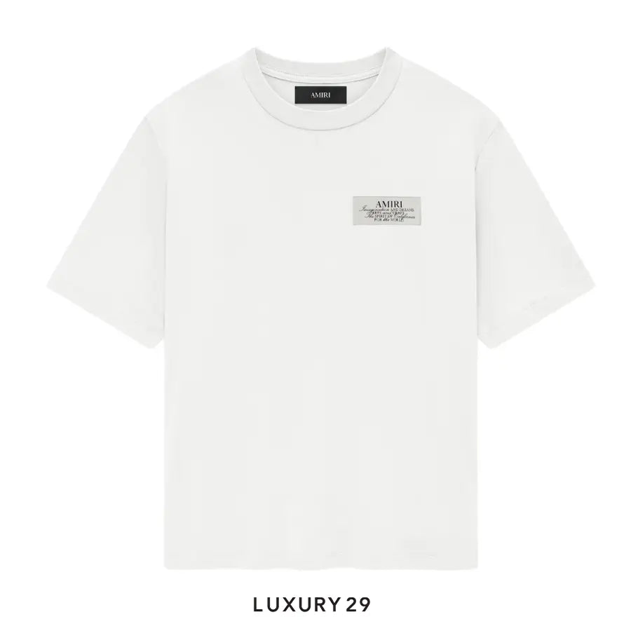 AMIRI SPIRIT TEE Ivory