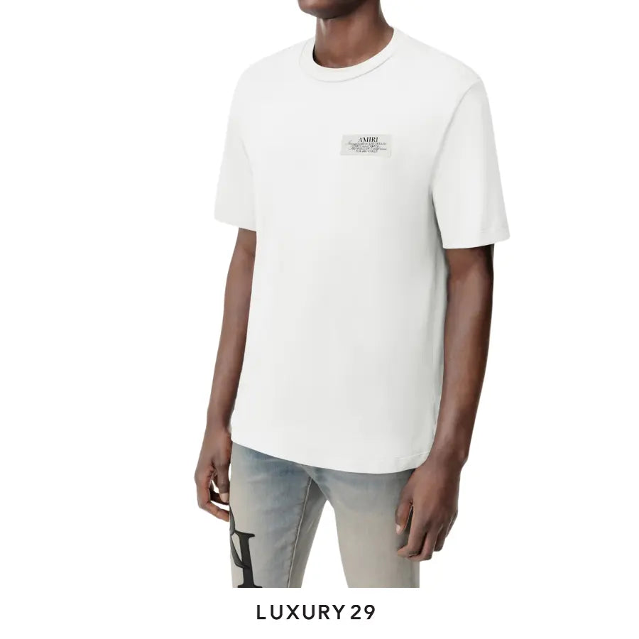 AMIRI SPIRIT TEE Ivory