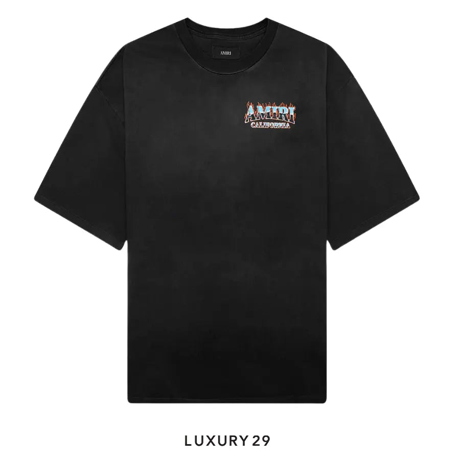 AMIRI Sunny Place Oversized Tee Black