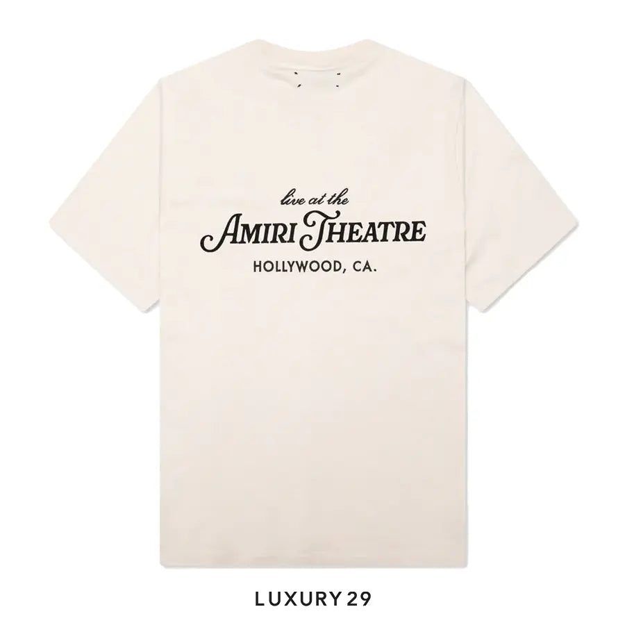 AMIRI THEATRE FLOCKED TEE AMIRI