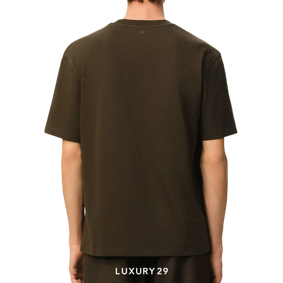 AMI DE COEUR T-SHIRT DARK COFFEE AMI