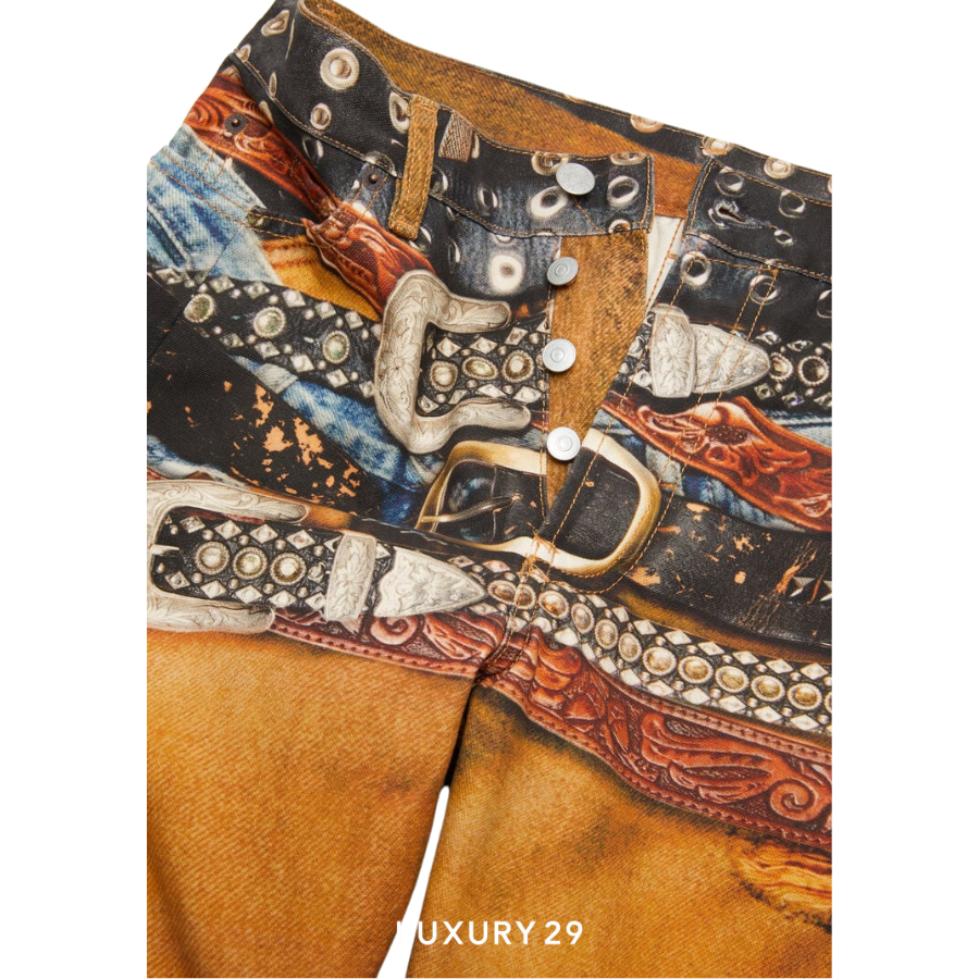 Acne Studio Loose fit jeans - 2006M Rust Orange ACNE STUDIOS