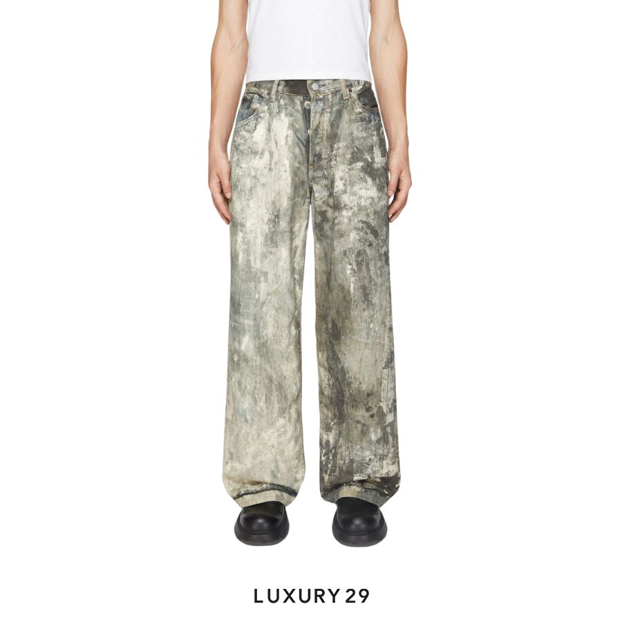 Acne Studios Loose fit trousers- 1981M Mid Blue ACNE STUDIOS