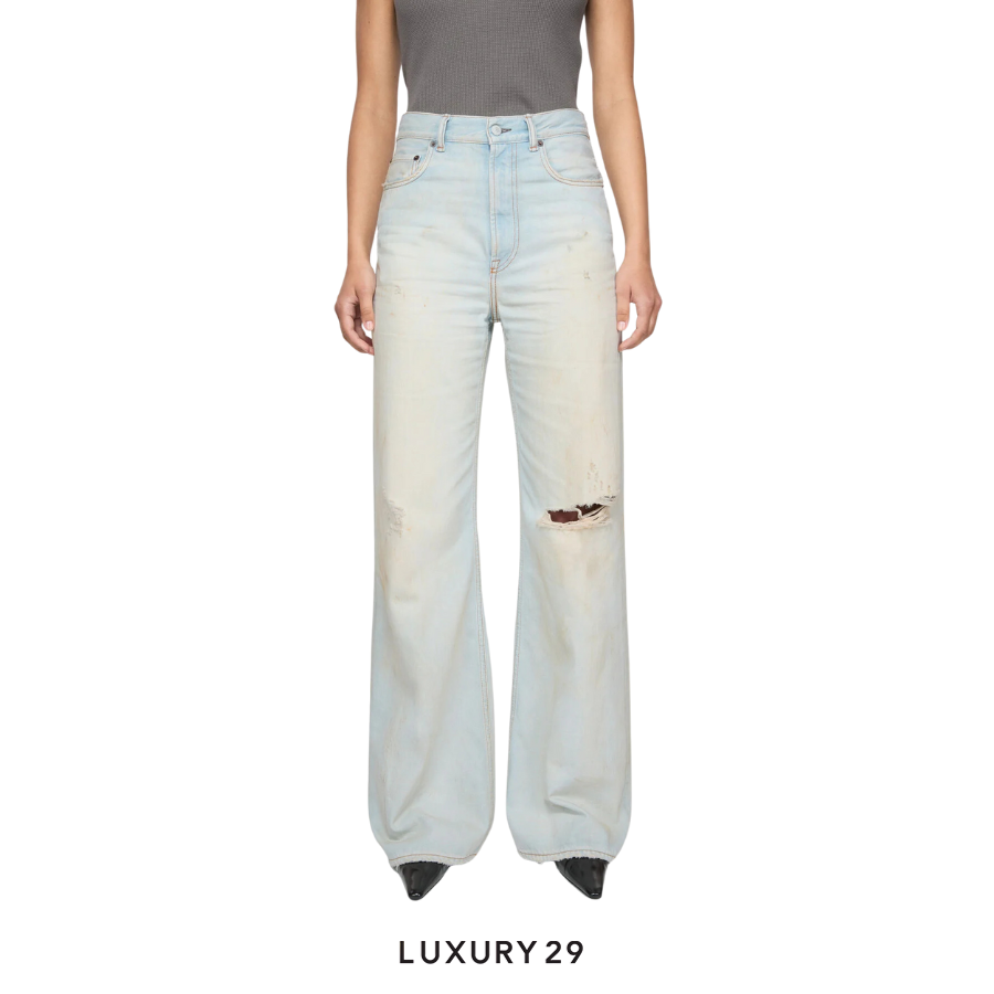 Acne Studios Regular fit jeans blue - 2022