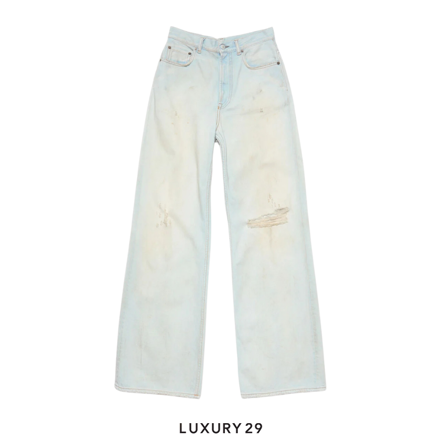 Acne Studios Regular fit jeans blue - 2022