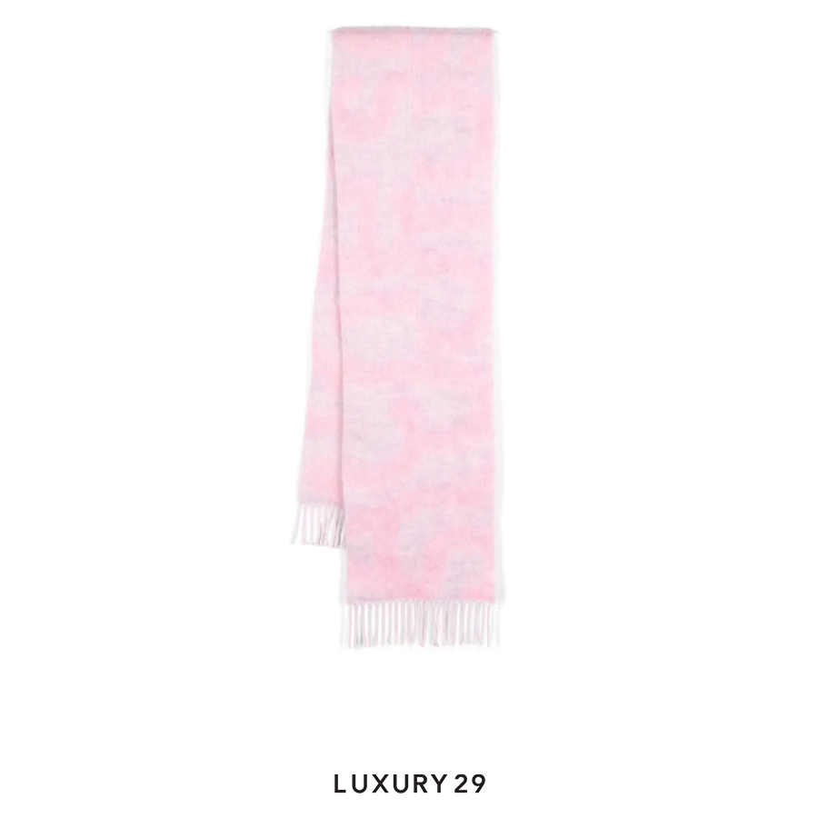 Acne Studios brushed-effect scarf Pink ACNE STUDIOS