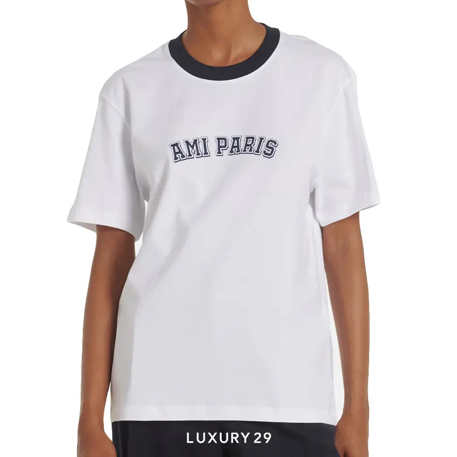 Ami Paris T-shirt in Organic Cotton Jersey AMI